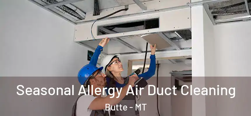 Seasonal Allergy Air Duct Cleaning Butte - MT